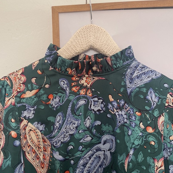 Missguided paisley mini dress - Picture 2 of 4